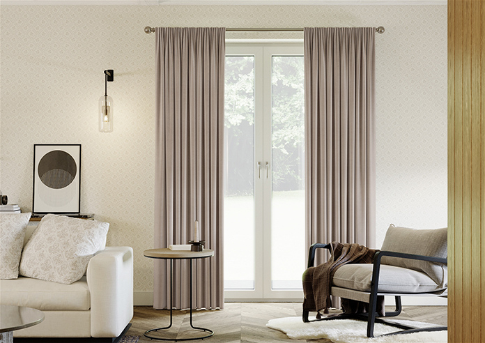 Eversley, Espresso Creme - Made to Measure Curtains - Image 3